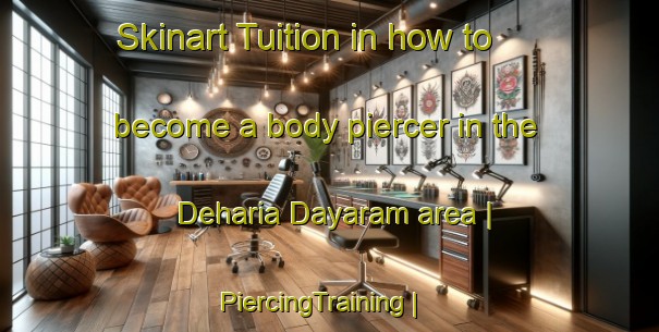 Skinart Tuition in how to become a body piercer in the Deharia Dayaram area | PiercingTraining | PiercingClasses | SkinartTraining-India